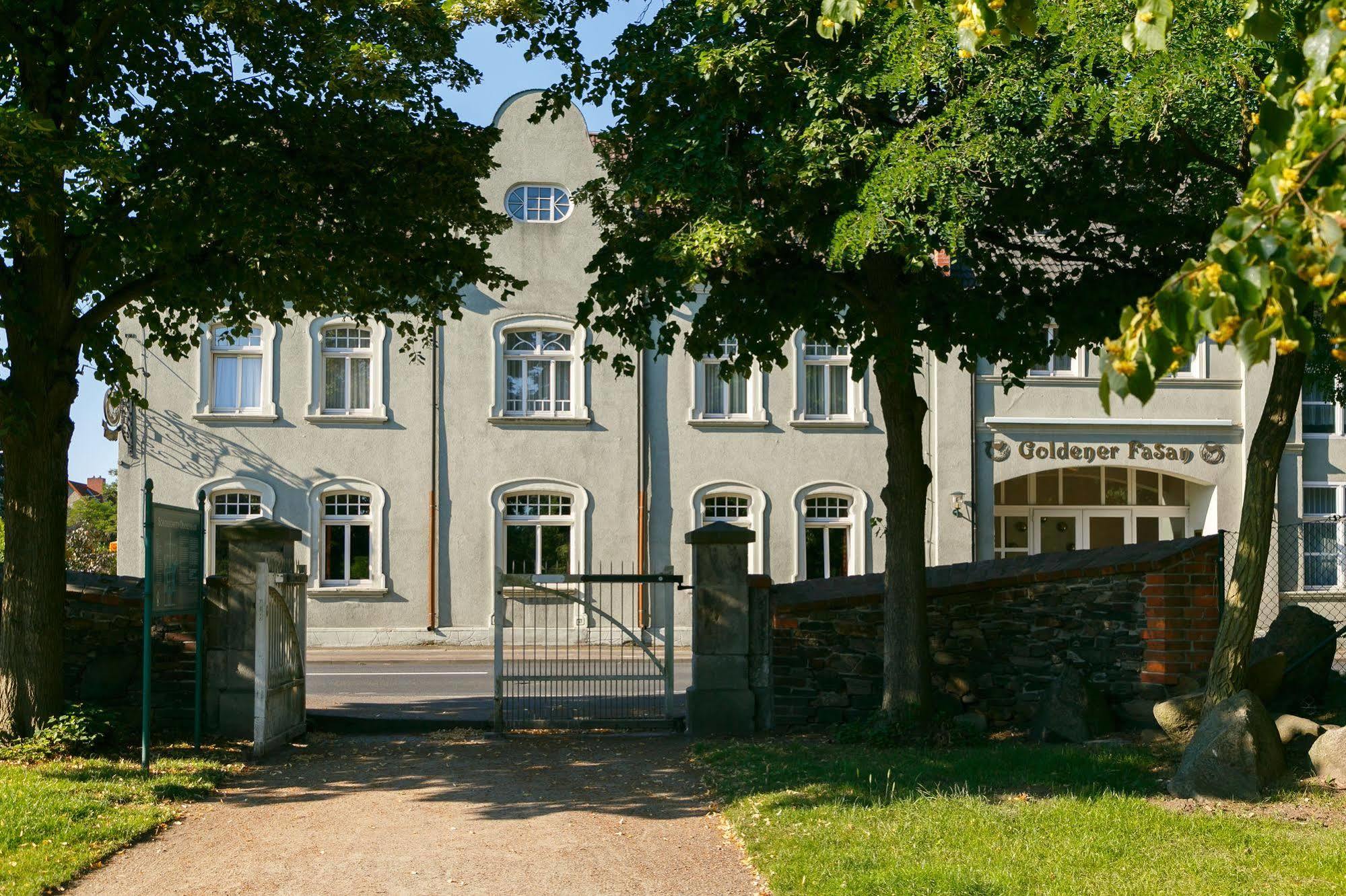 Hotel Goldener Fasan Oranienbaum-Woerlitz Exteriör bild